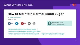 49
What Would You Do?
 