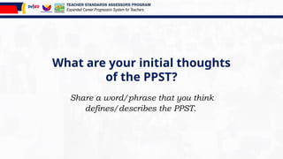 Session 5 Overview of the PPST and Its Indicators (COI and NCOI).pptx