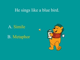 Copy of similes and metaphors | PPT