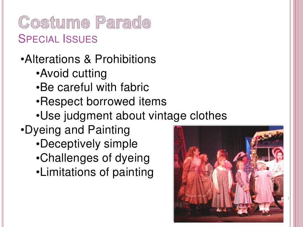 Costume Parade