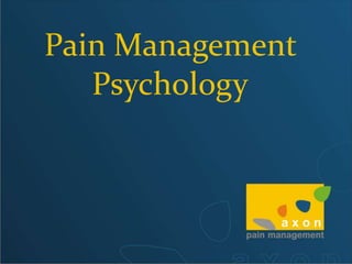 Pain Management Psychology
