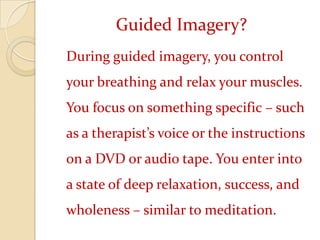Self-monitoring and behavioral contracting methods also are used to prompt and reinforce frequent coping skills practice. 