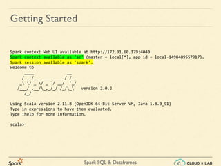 Apache Spark - Dataframes & Spark SQL - Part 1 | Big Data Hadoop Spark ...