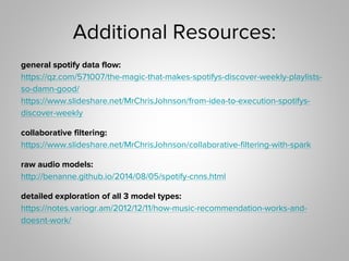 Spotify Discover Weekly: The machine learning behind your music ...
