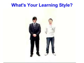 What's Your Learning Style? 