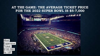 how much is the average super bowl ticket 2022