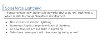 synebo talk #1 Salesforce lightning | PDF