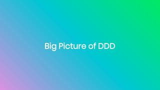 Big Picture of DDD
 