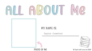 Taylor Crawford
 