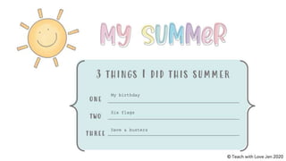 My birthday
Six flags
Dave & busters