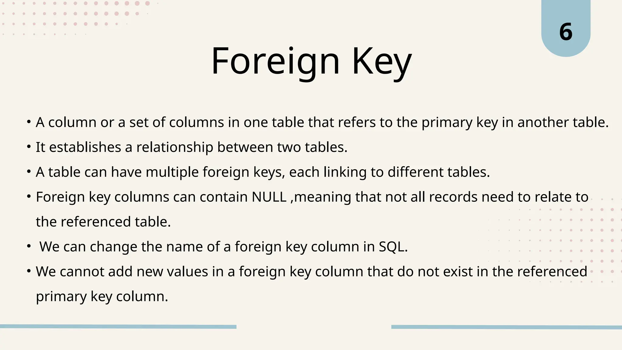 Keys in SQL.........................pptx