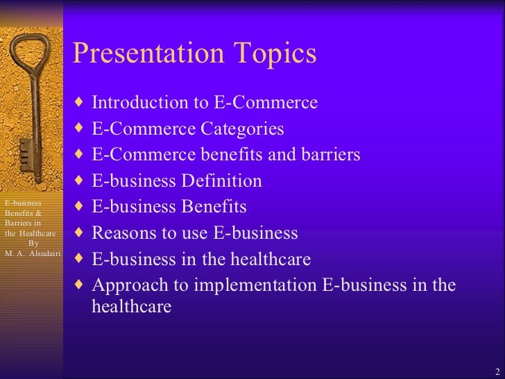 paper presentation topics on commerce