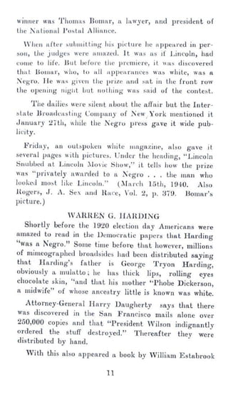 THE FIVE BLACK PRESIDENTS 