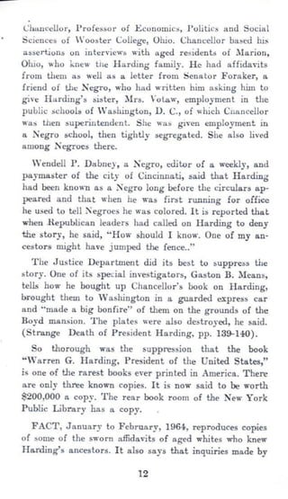 THE FIVE BLACK PRESIDENTS 