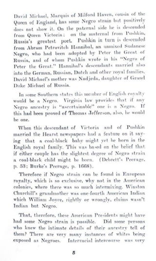 THE FIVE BLACK PRESIDENTS 