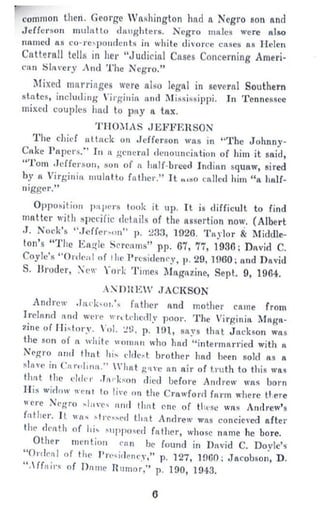 THE FIVE BLACK PRESIDENTS 