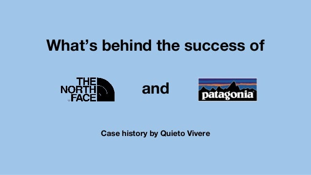 the north face and patagonia