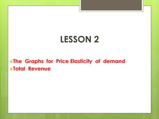 lesson 5 elasticity of demand & movement of demand... Copy of Theory of demand and Elasticity (2).pptx