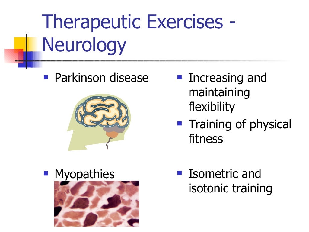 Therapeutic Exercises