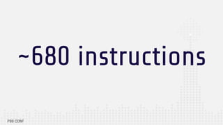 ~680 instructions
 