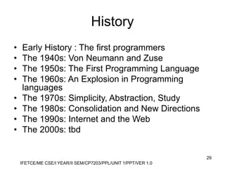 principle of programming language subject unit-1 | PPT