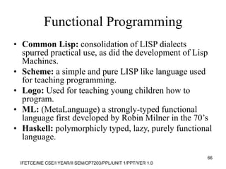 principle of programming language subject unit-1 | PPT