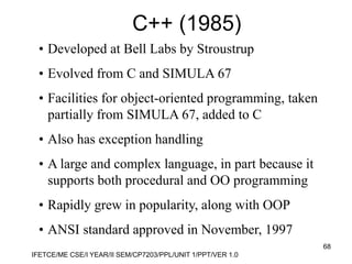 principle of programming language subject unit-1 | PPT