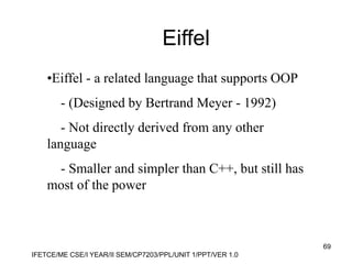 principle of programming language subject unit-1 | PPT