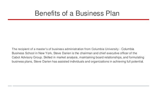 Writing an effective business plan image