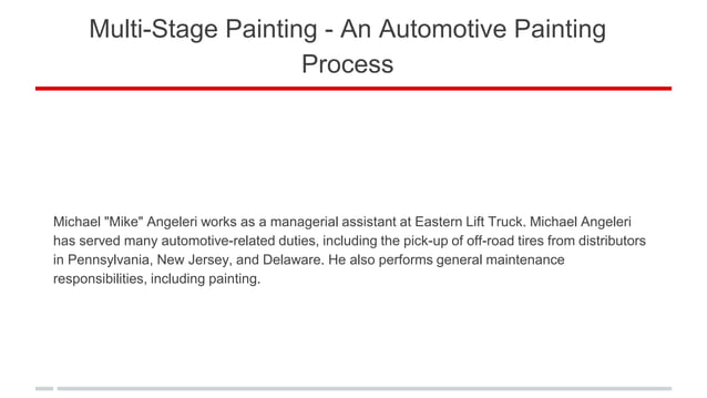 Multi-Stage Painting - An Automotive Painting Process | PPTX | Automotive