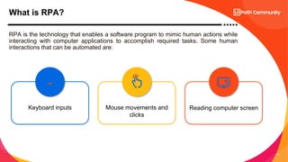 Harris Rpa Program UiPath Veterans RPA Studio track program | PDF