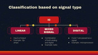 Integrated Circuit (IC TECHNOLOGY) | PPTX