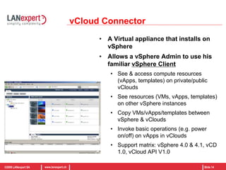 vCloud Director ScalingVMware vCloud Director CellsScale horizontally