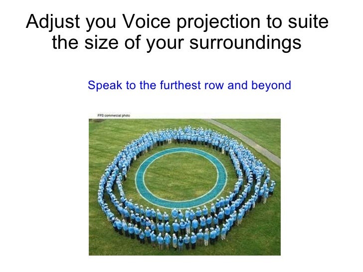 Copy Of Voice Projection