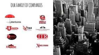OURFAMILYOFCOMPANIES
Ventures
 
