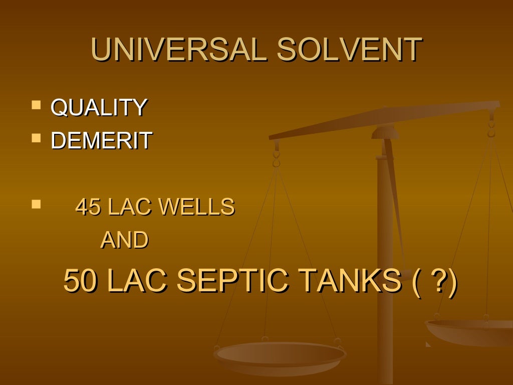 Water quality parameters