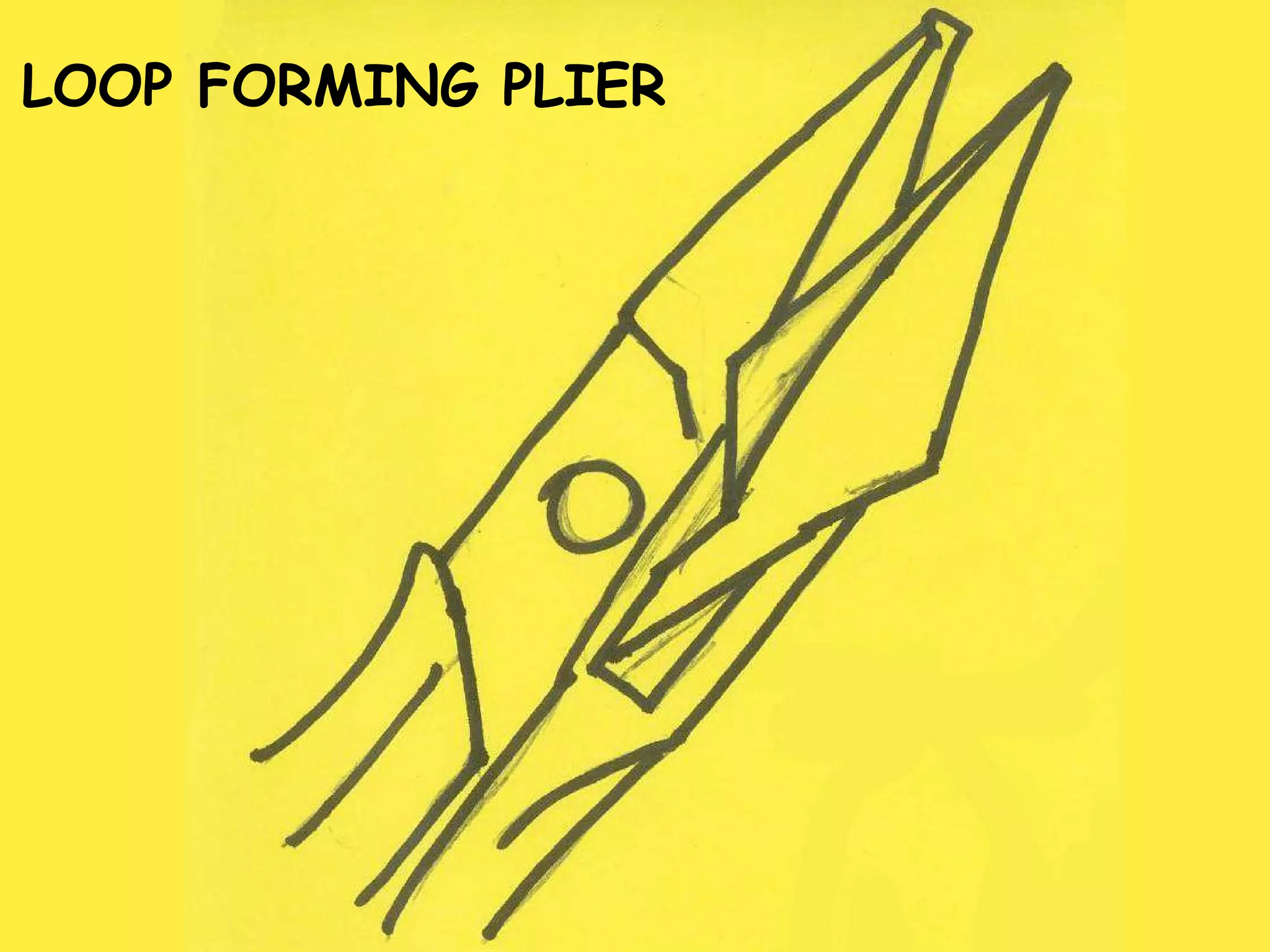 LOOP FORMING PLIER 