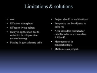 Solar energy- Not a concentrated source of energy.