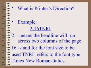 copyreading-and-headline-writing pptx | PPTX