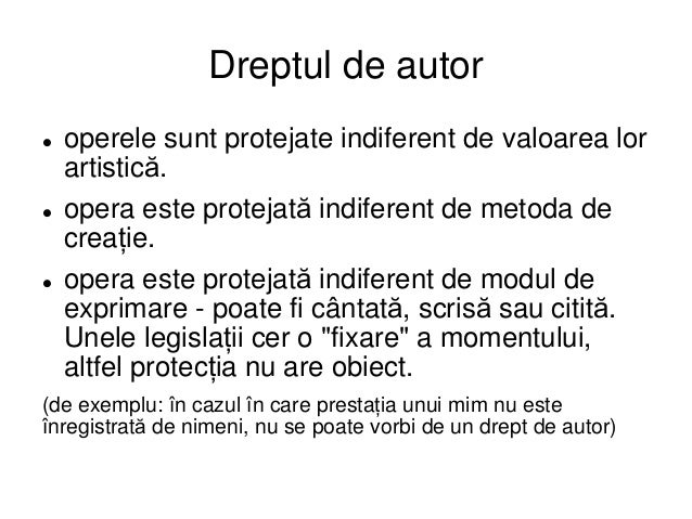Drepturi De Autor Èi LicenÈe Libere Promovarea ConÈinutului Deschis
