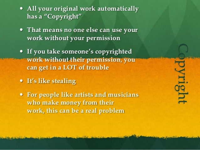 IP, Copyright and Creative Commons