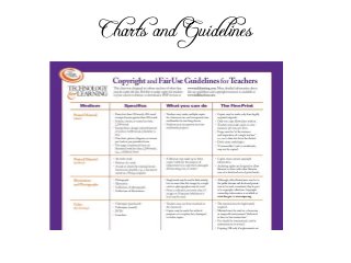 Charts and Guidelines
 