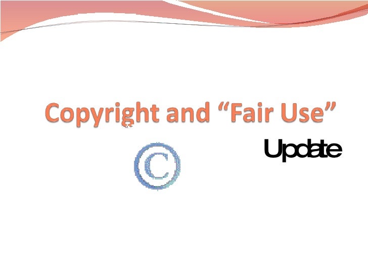 Copyright and fair use for teachers