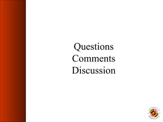 Questions
Comments
Discussion
 