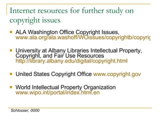 Copyright And The Internet | PPT