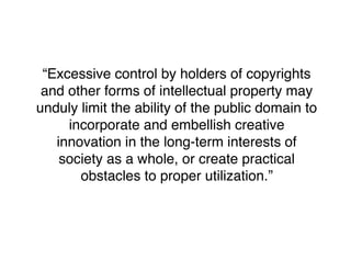 Copyright Choices and Voices