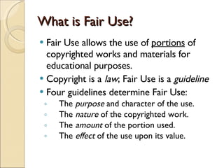 Copyright, Fair Use, And Creative Commons | PPT