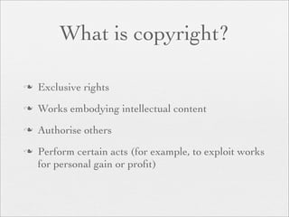 Copyright Review Workshop   Uct April 2008