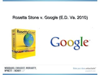 Rosetta Stone v. Google (E.D. Va. 2010) 