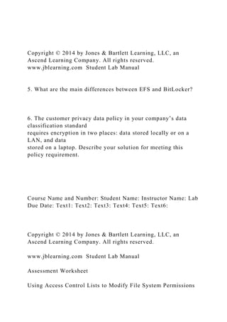 Copyright © 2014 by Jones & Bartlett Learning, LLC, an Ascend .docx